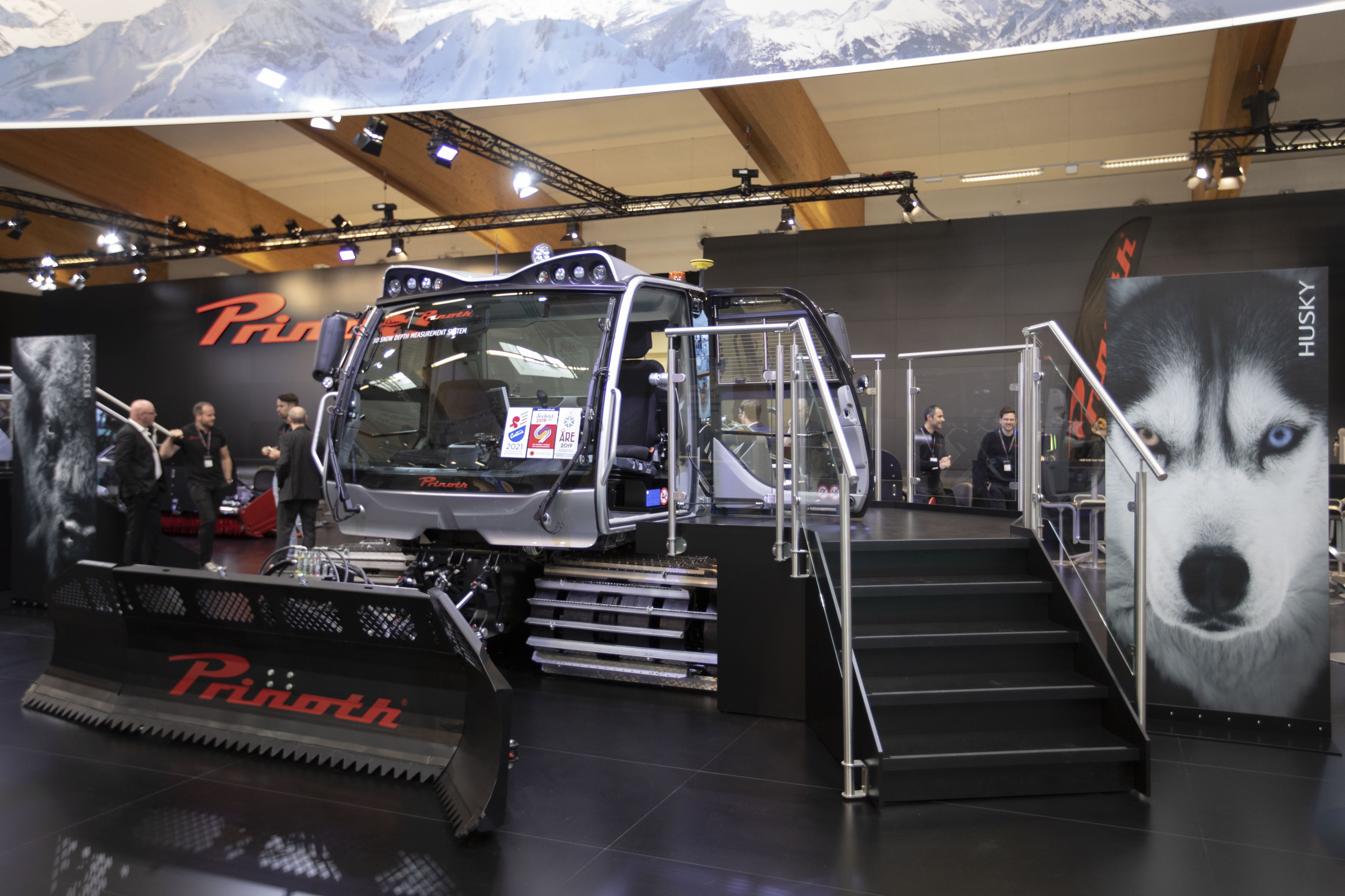 Prinoth auf der Interalpin 2023