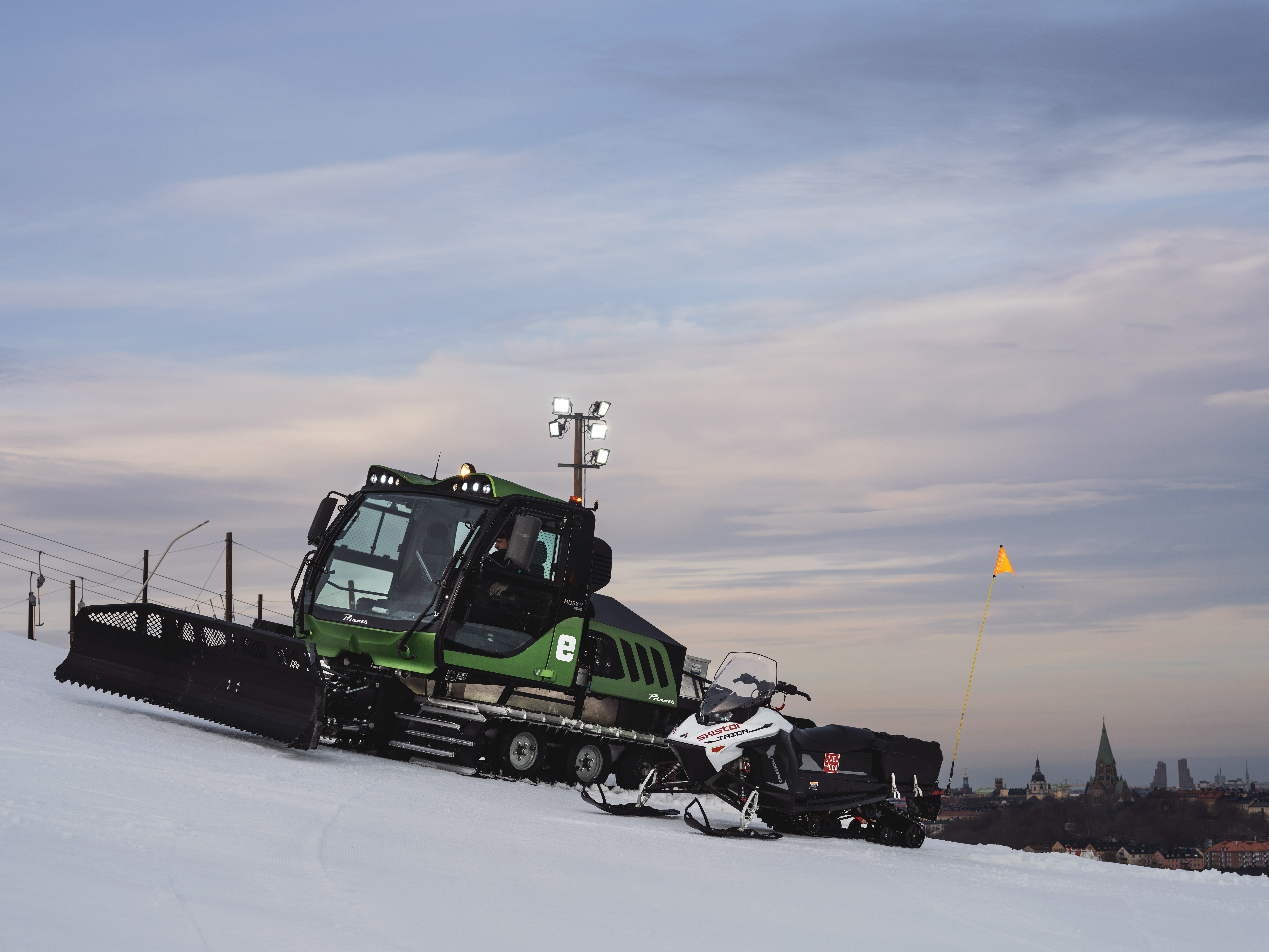 Prinoth ist Teil des wegweisenden Projekts für das weltweit erste fossilfreie Skigebiet | © SkiStar